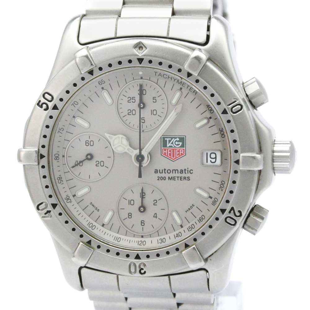 TAG HEUER 2000 Chronograph Stainless Steel Automatic Watch 760.306